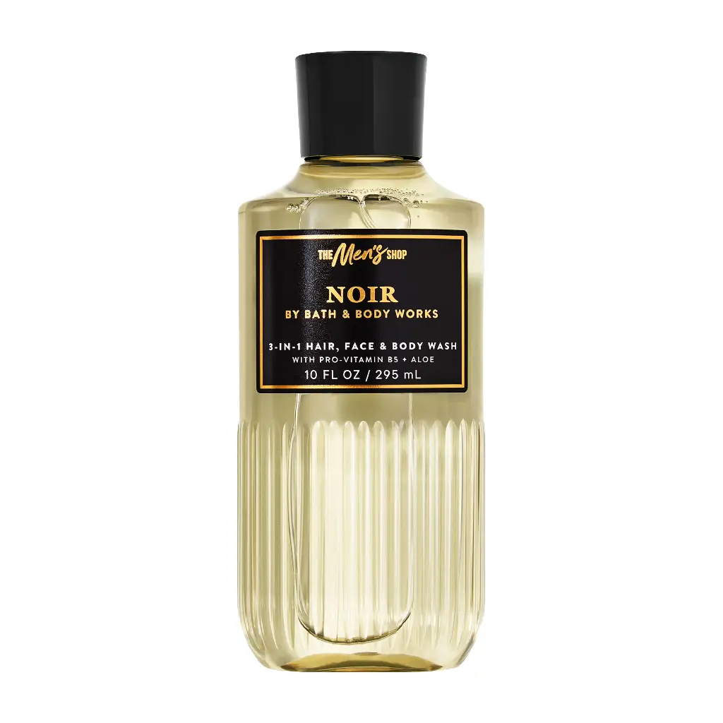 BATH & BODY WORKS - NOIR 3-IN-1 HAIR, FACE & BODY WASH 295ML