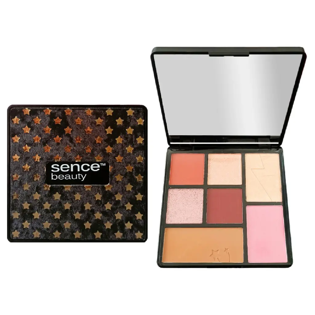 SENCE - EYESHADOW BLUSH FACE POWDER HIGLIGHTER PALLET N319 19.2G