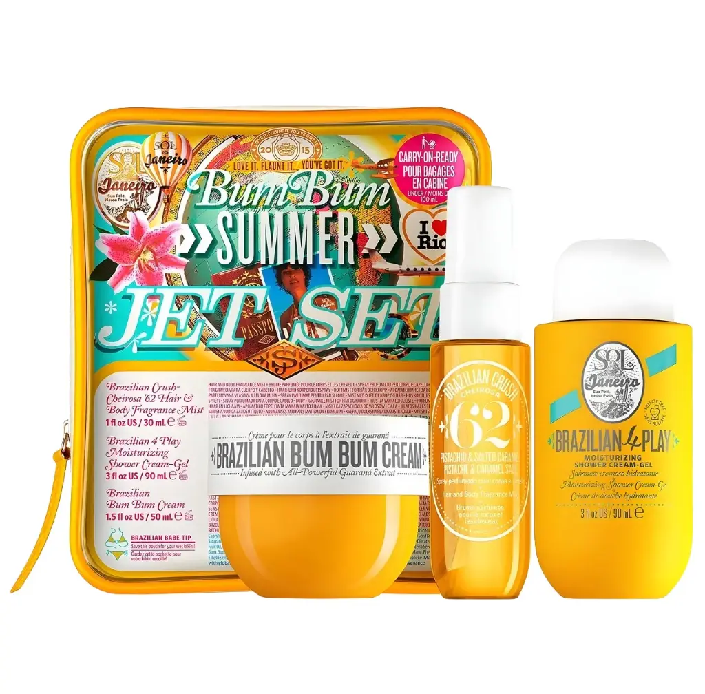 SOL DE JANEIRO - BRAZILIAN BUM BUM BODY CARE TRAVEL JET SET 3PCS