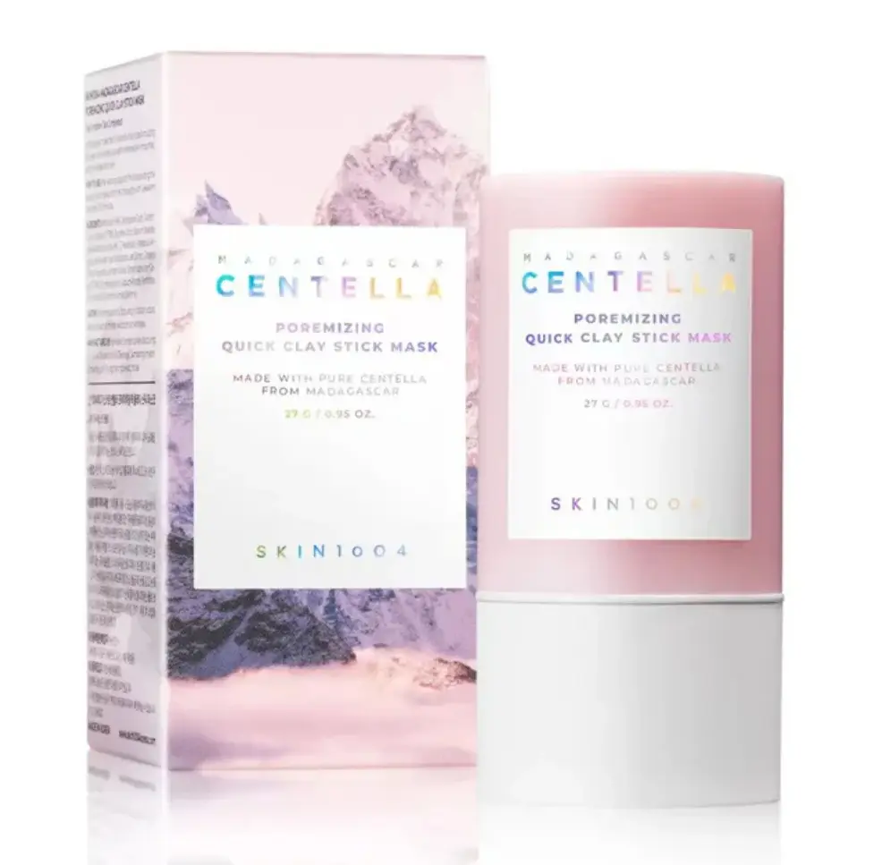 SKIN1004 - سنتسلا مدغشقر قناع طيني سريع للتقليل من المسام على شكل قلم 27 جرام