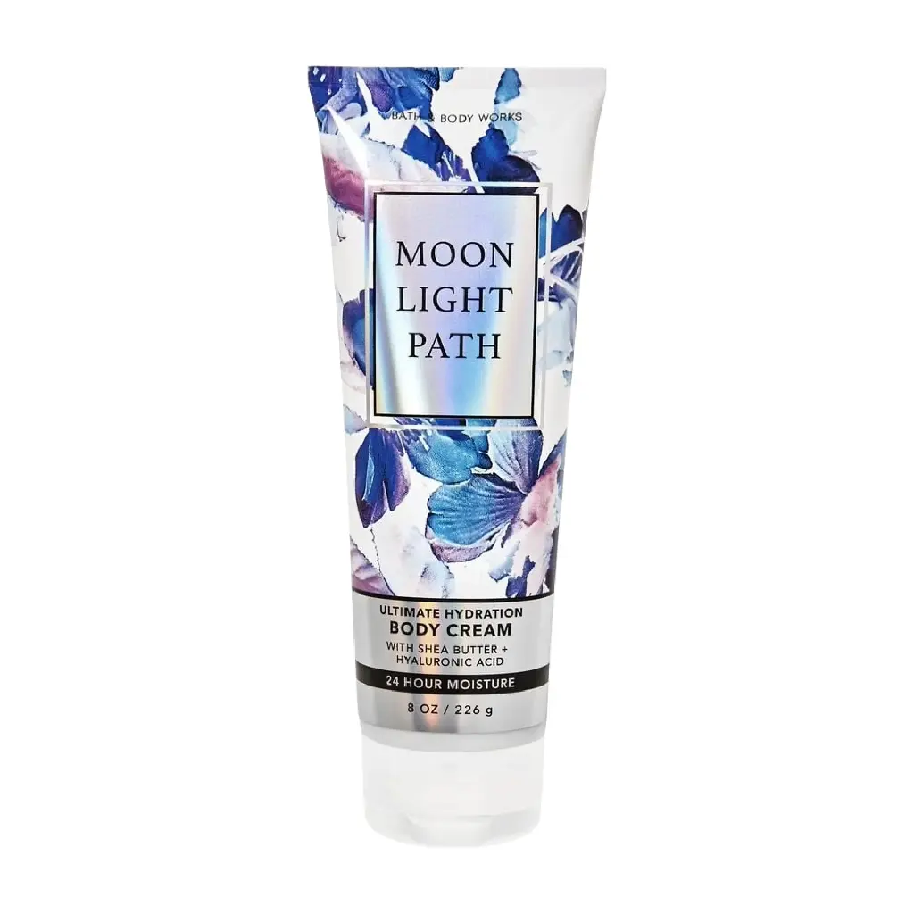 BATH & BODY WORKS - MOON LIGHT PATH 24H MOISTURE ULTIMATE HYDRATION BODY CEARM 226G