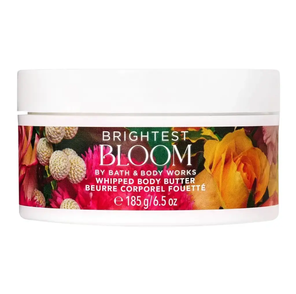 BATH & BODY WORKS - BRIGHTEST BLOOM WHIPPED BODY BUTTER 185G