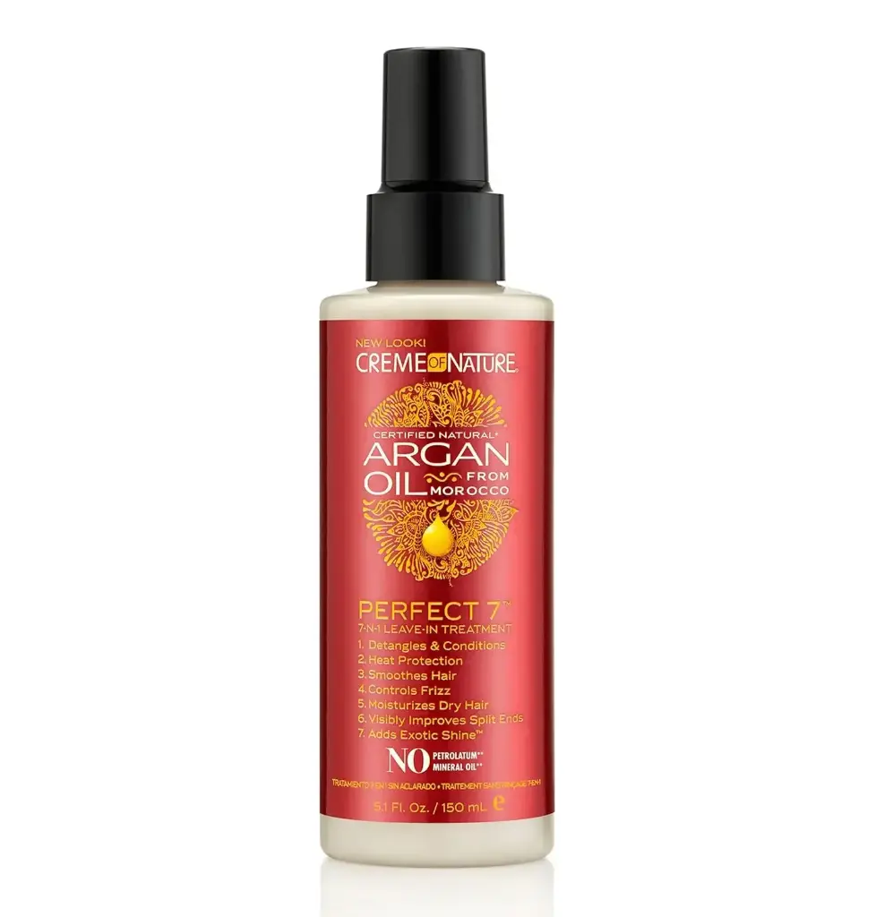 CREME OF NATURE - ARGAN OIL FROM MOROCCO PERFECT 7-IN-1 LEAVE-IN TREATMENT, FOR HEALTHY HAIR WITH EXOTIC SHINE 150ML