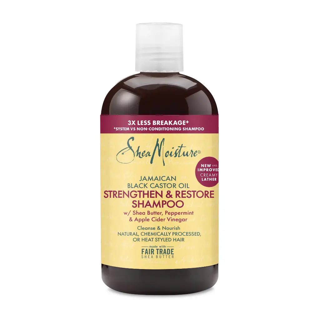 SHEAMOISTURE - JAMAICAN BLACK CASTOR OIL STRENGTHEN & RESTORE SHAMPOO 384ML