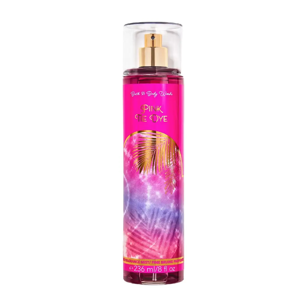 BATH & BODY WORKS - PINK TIE DYE FINE FRAGRANCE MIST 236ML