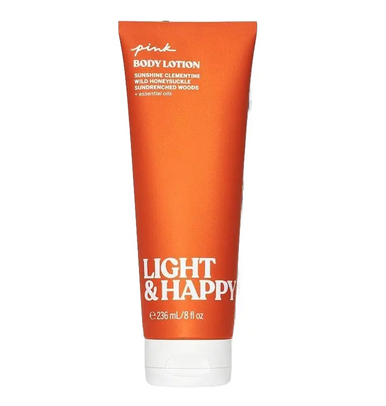 VICTORIAS SECRET - PINK - LIGHT & HAPPY BODY LOTION 236ML