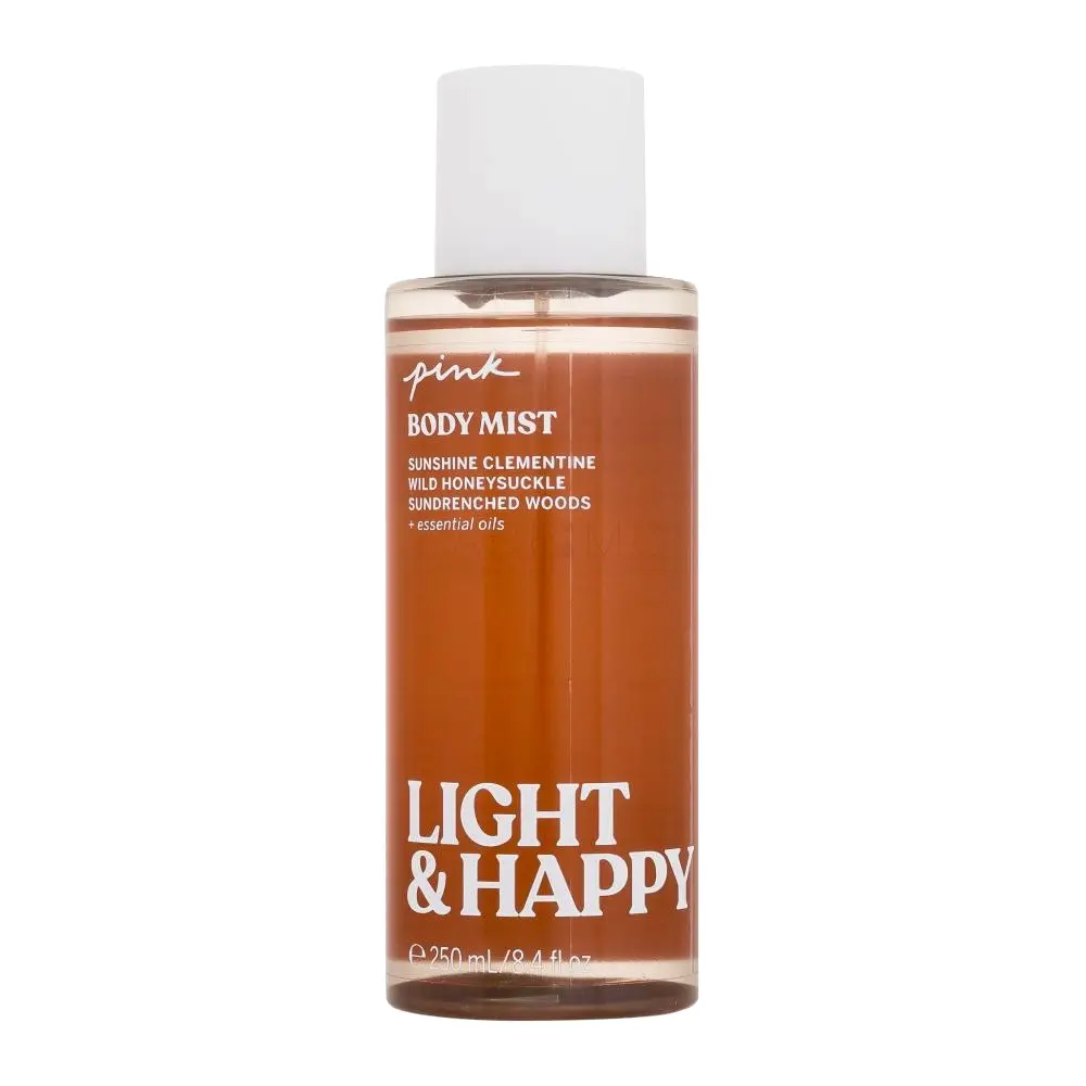VICTORIAS SECRET - PINK - LIGHT & HAPPY BODY MIST 250ML