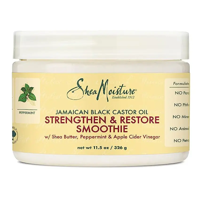 SHEA MOISTURE - JAMAICAN BLACK CASTOR OIL STRENGTHEN RESTORE SMOOTHIE CREAM 326G