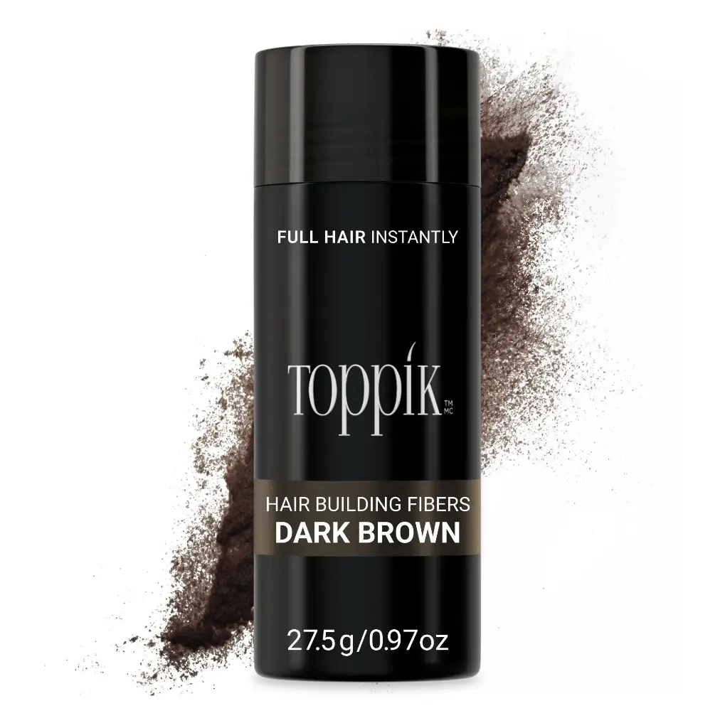 TOPPIK - HAIR BUILDING FIBERS DARK BROWN 27.5G