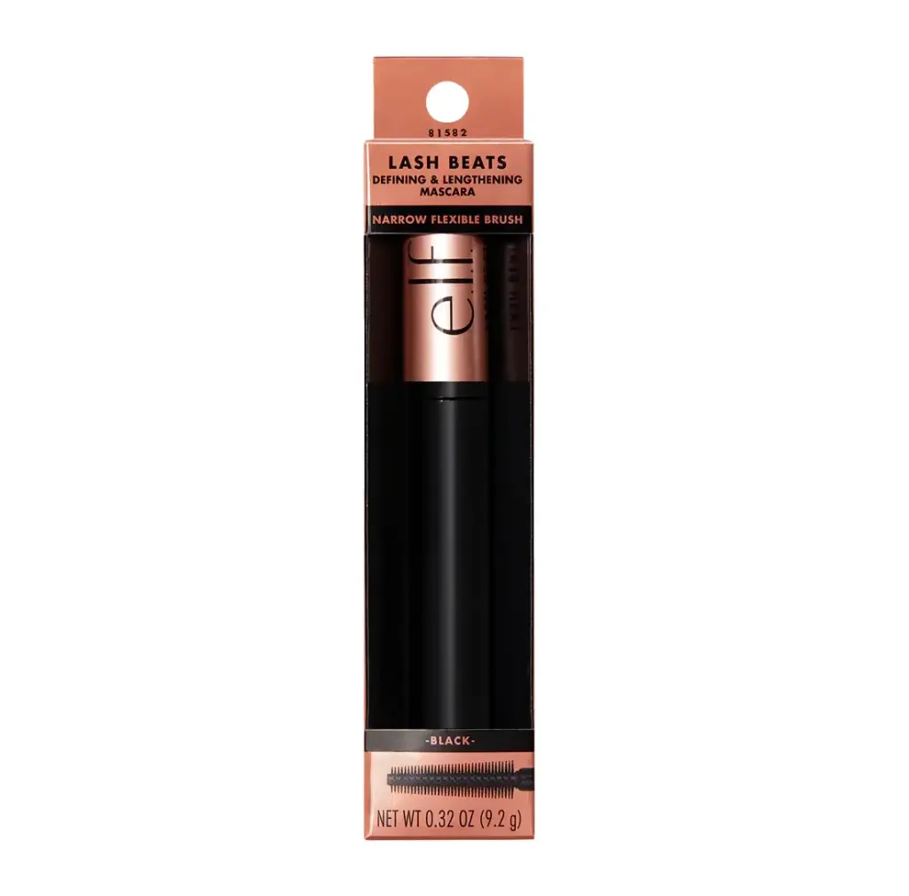 E.L.F - E.L.F. LASH BEATS DEFINING & LENGTHENING MASCARA - BLACK - 9.2G