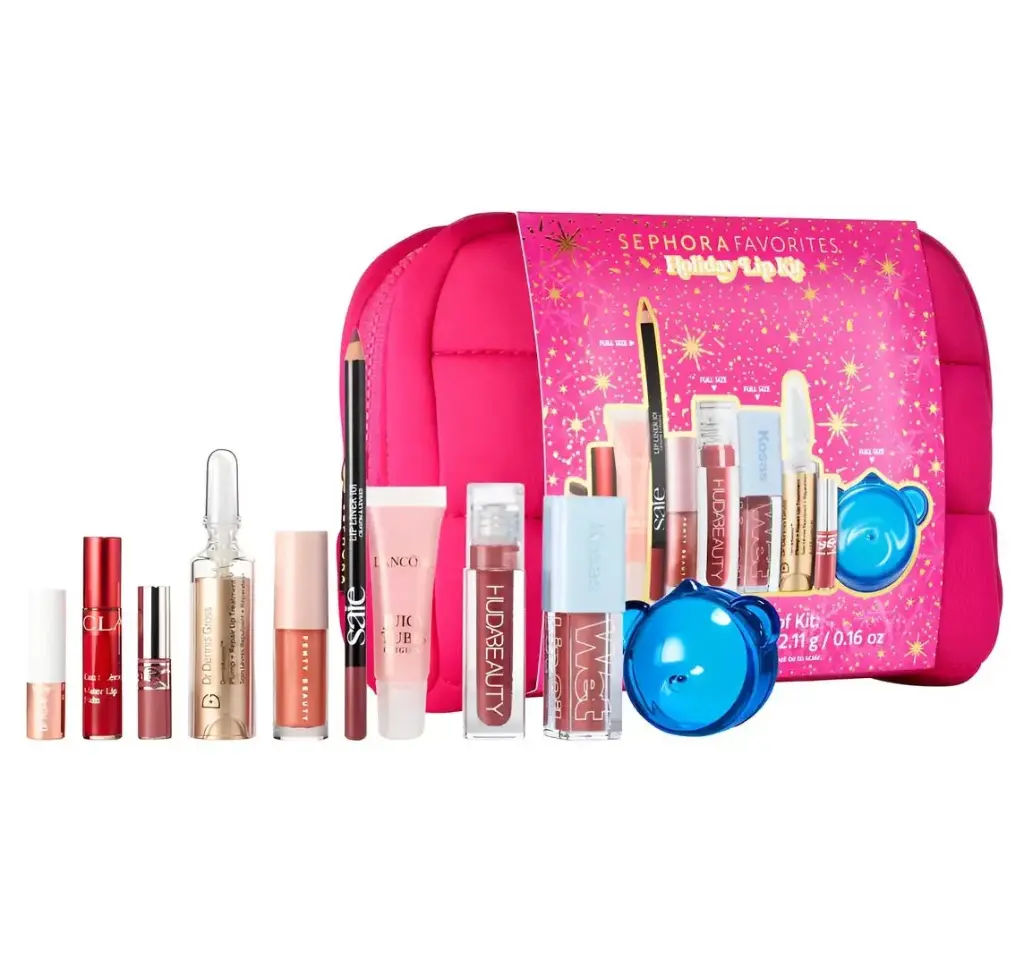 SEPHORA - KIT HOLIDAY LIP KIT 10PCS