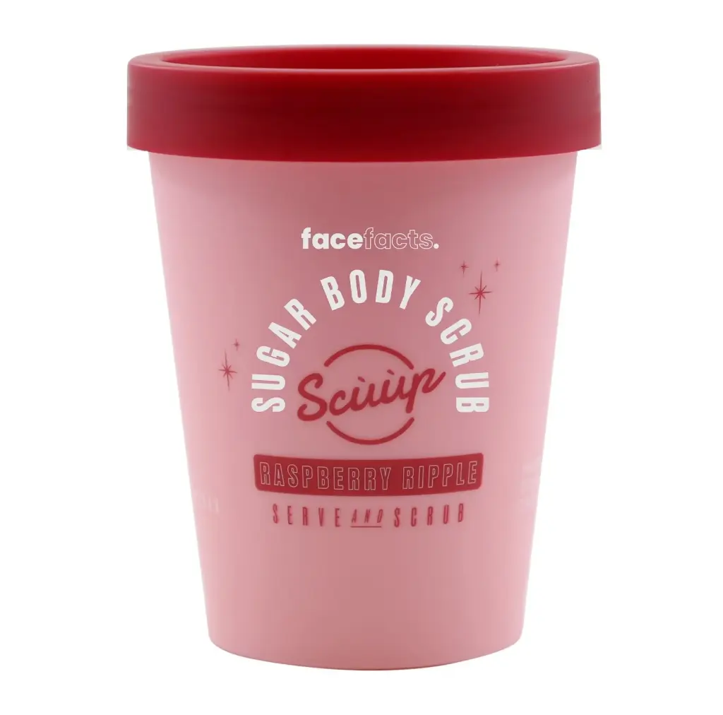 فيس فاكتس - مقشر الجسم بالسكر برائحة التوت المنعشة 350 جرام