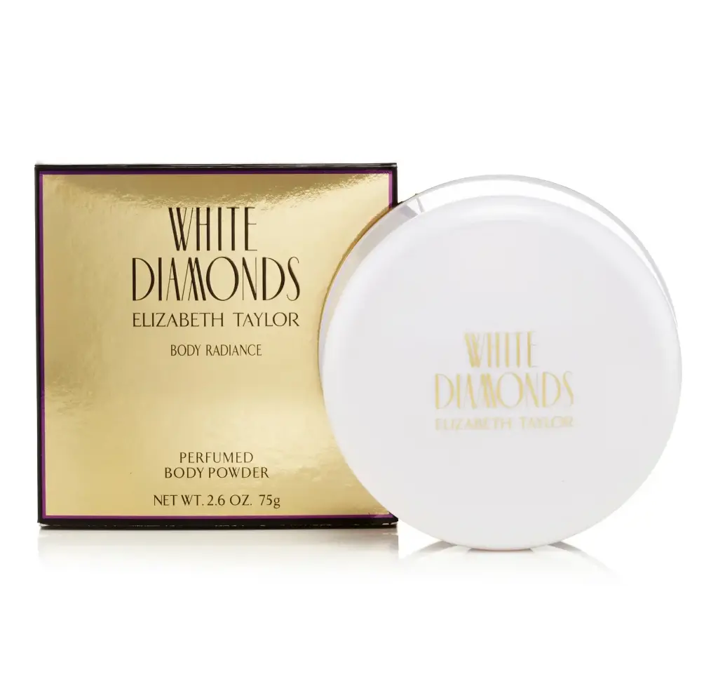 ELIZABETH TAYLOR - WHITE DIAMONDS BODY RADIANCE PERFUMED BODY POWDER 75G