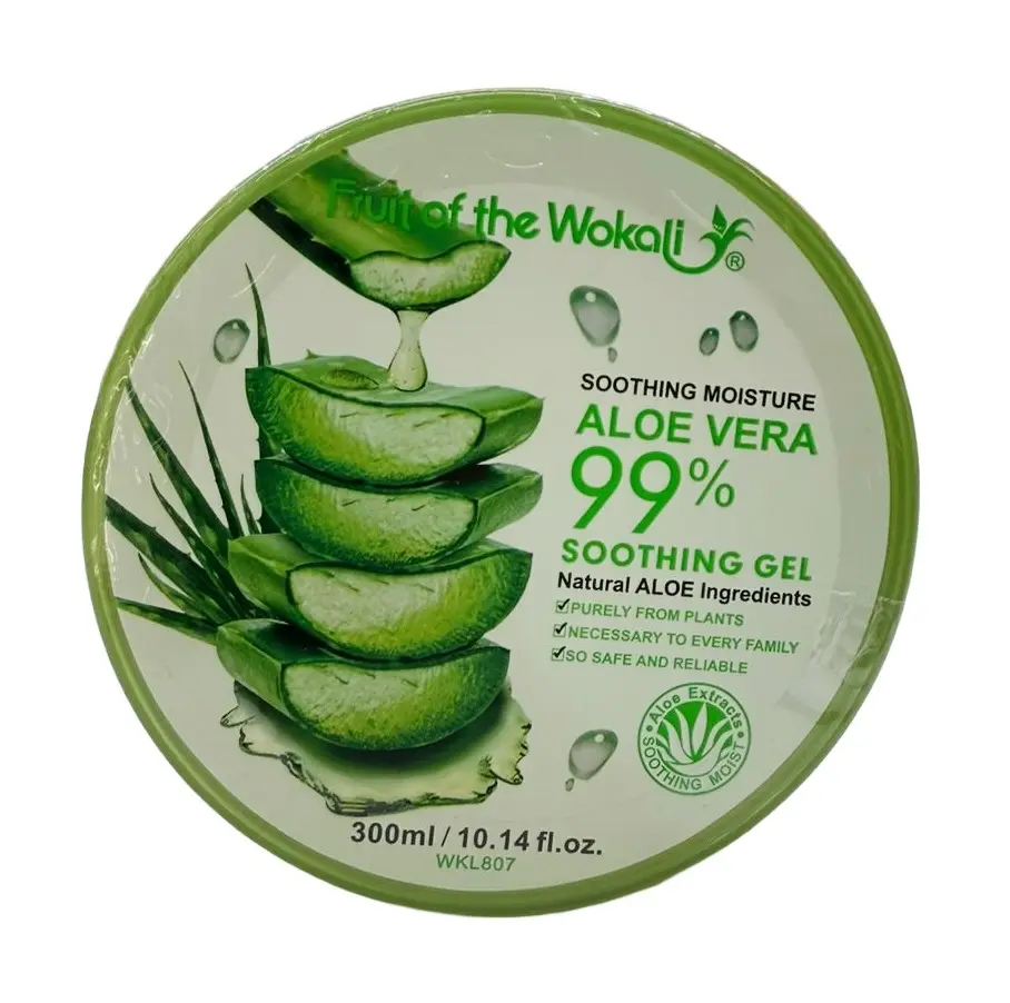 FRUIT OF THE WOKALI - ALOEVERA 99% SOOTHUNG GEL 300ML