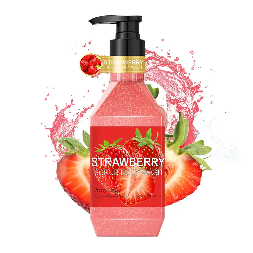 KAKAZIYAN - RASPBERRY SCRUB BODY WASH 400ML