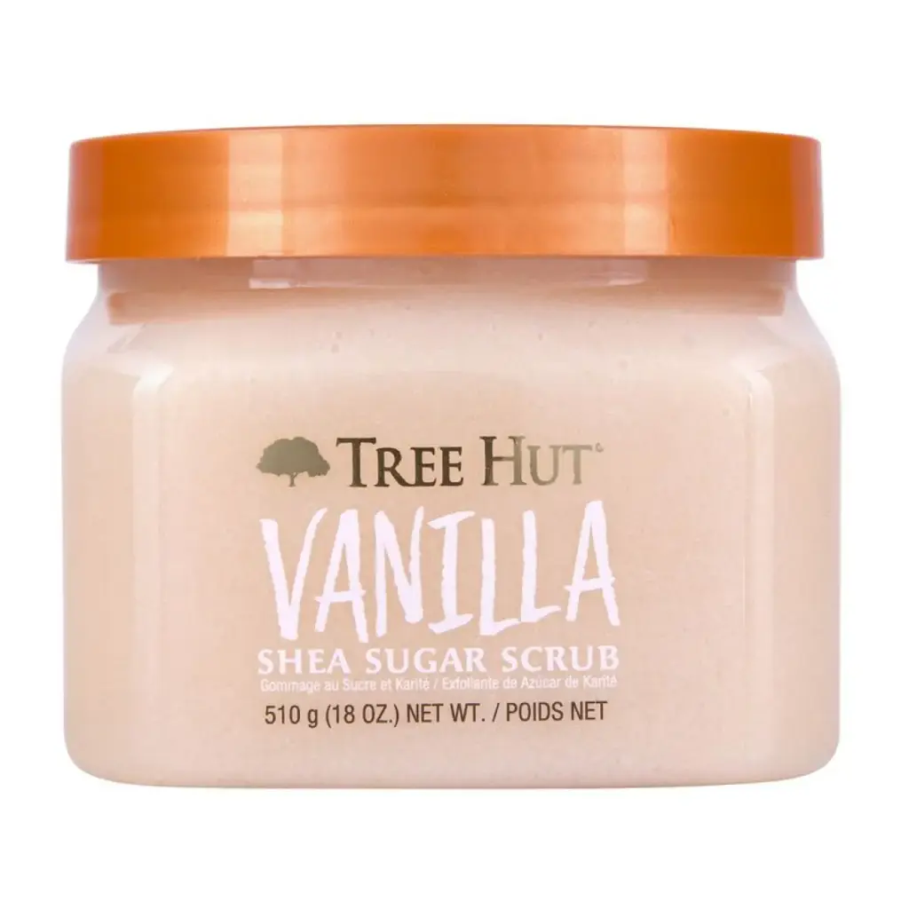 TREE HUT - SHEA SUGAR VANILLA BODY SCRUB 510G