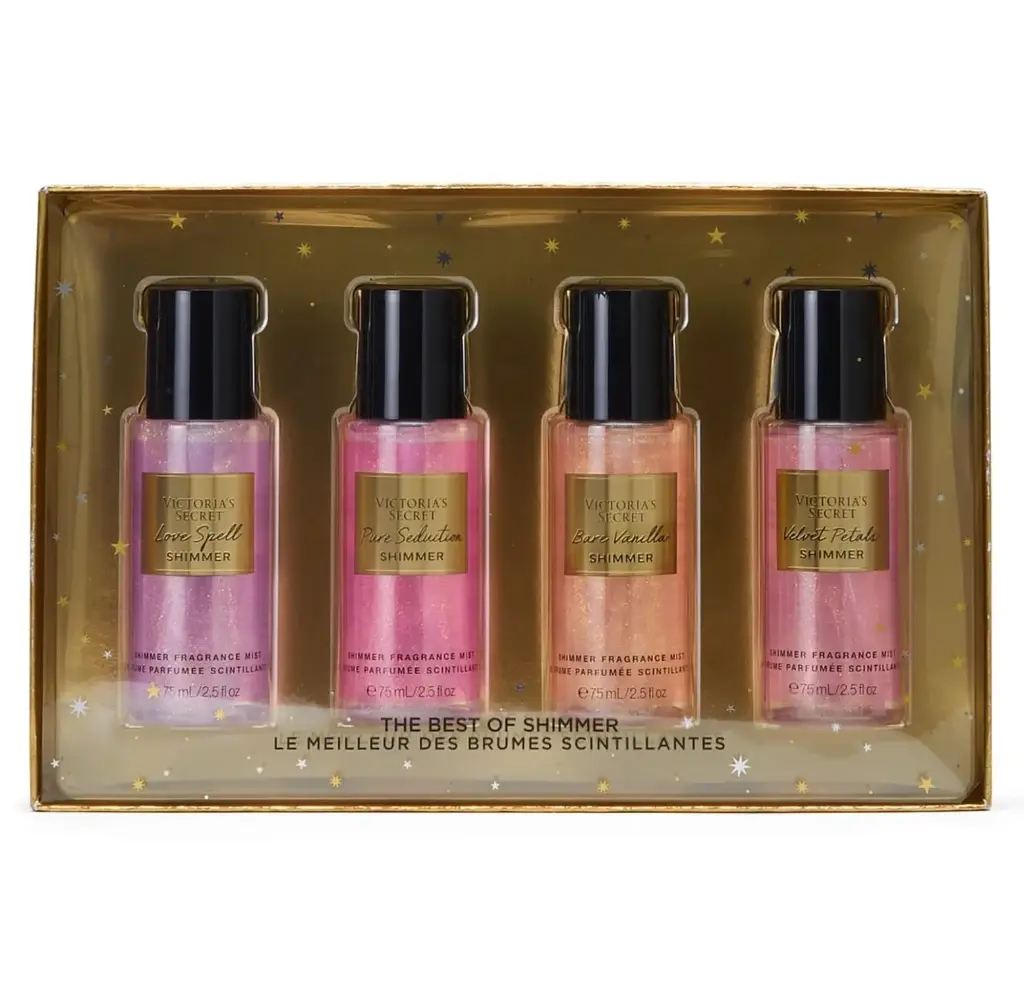 VICTORIA SECRET - THE BEST OF SHIMMER SET 4PCS