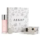 ASSAF - GIFT SET ARROGATE PINK 200ML + 6 MINI PERFUMES*5ML + HAND AND BODY LOTION 50G + ASSAF SCARF