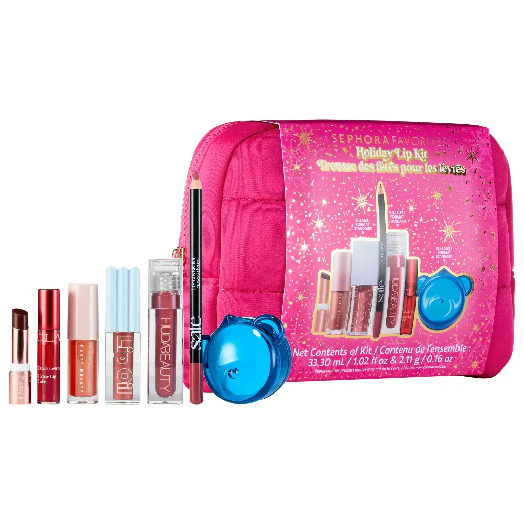 SEPHORA - HOLIDAY LIP KIT 7PCS