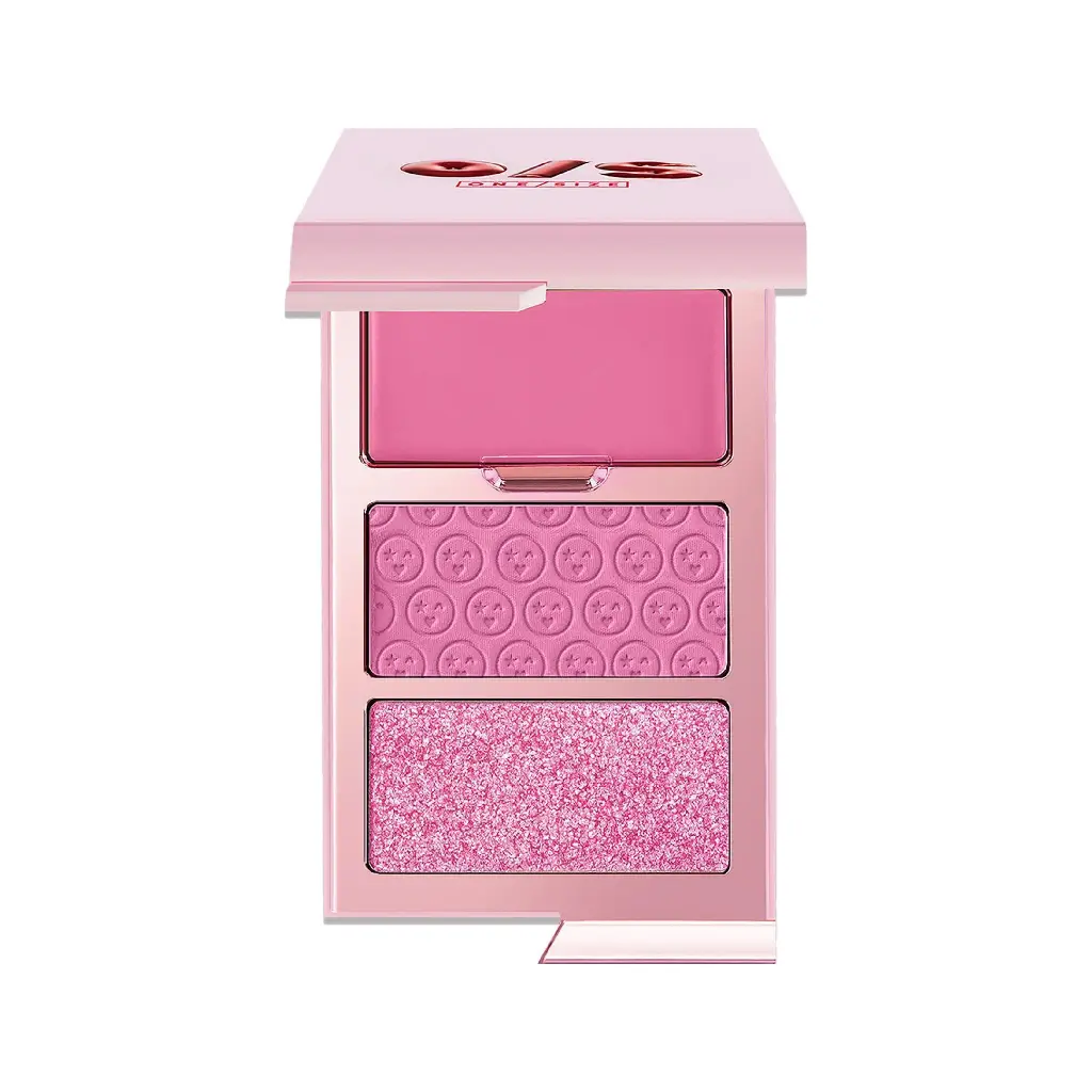 ONE SIZE - CHEEK CLAPPER 3D BLUSH TRIO CREAM BLUSH 4G + POWDER BLUSH 2*3.5G