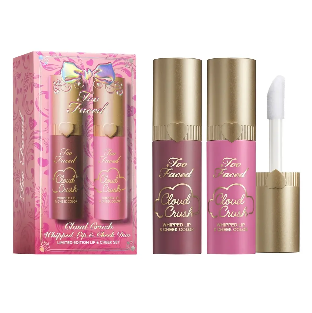 TOO FACED - CLOUD CRUSH WHIPPED LIP & CHEEK DUO SET 2*4.3G