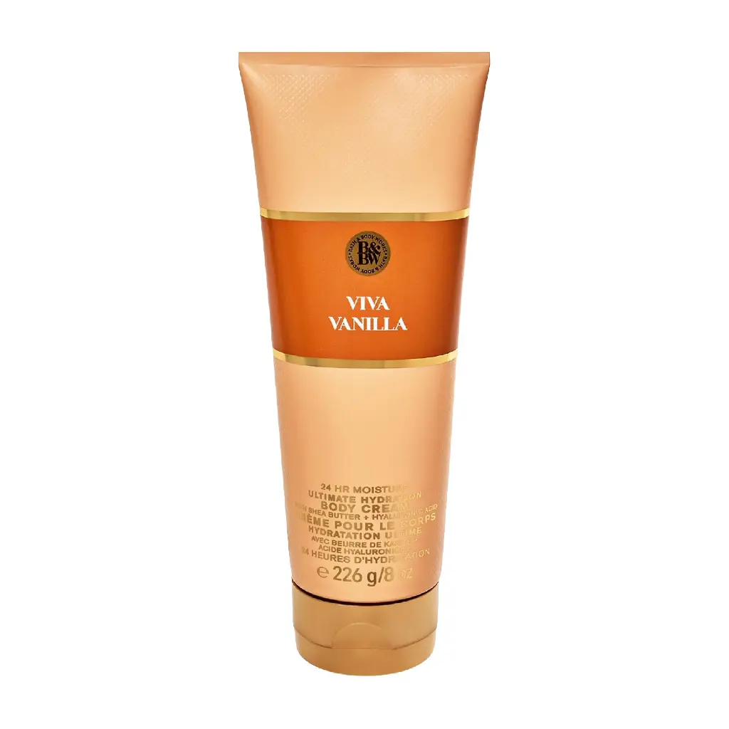 BATH & BODY WORKS - VIVA VANILLA 24H MOISTURE ULTIMATE HYDRATION BODY CEARM 226G