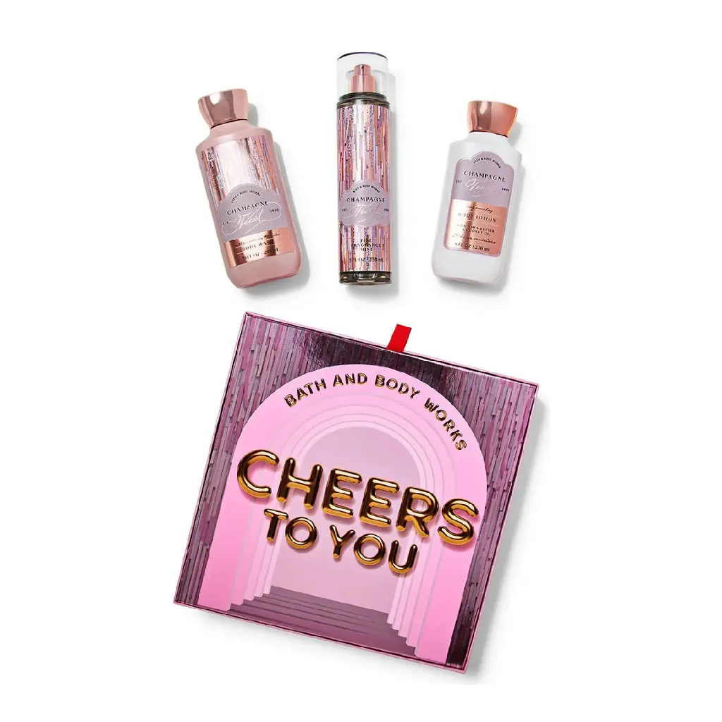 باث اند بودي واركس - طقم شامبين توست 3 قطع