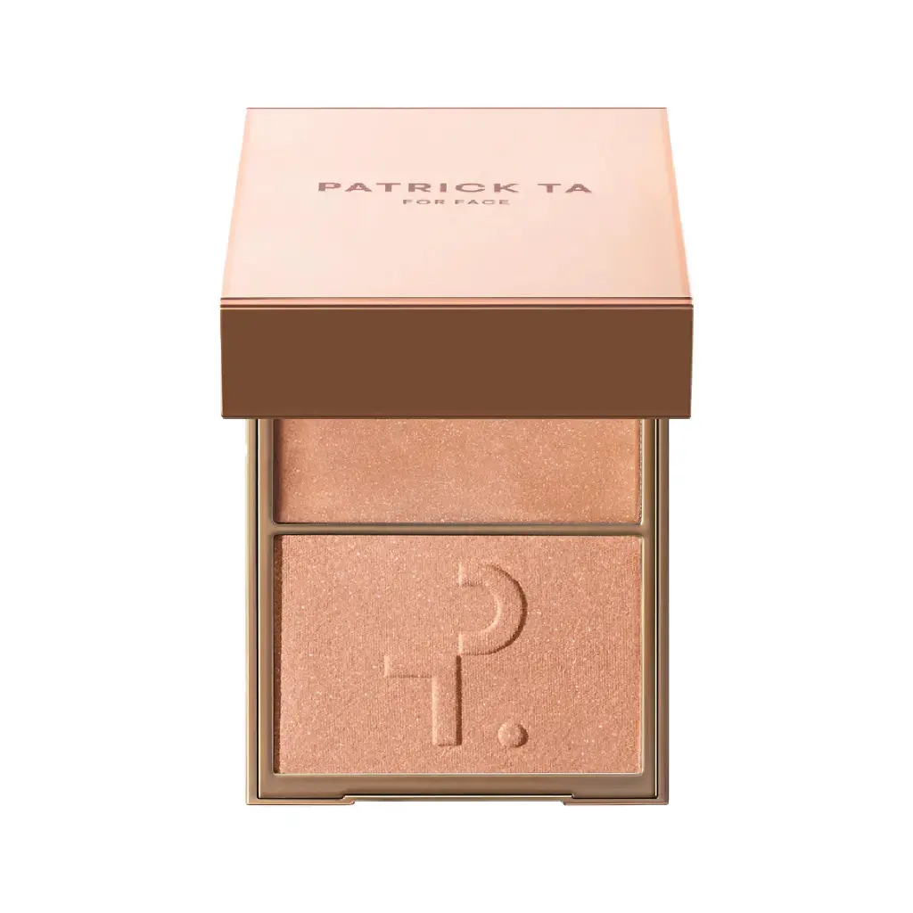 PATRICK TA - MAJOR GLOW CREME & POWDER LIGHT REFLECTING TRANSLICENT HIGHLIGHTER DUO 10G
