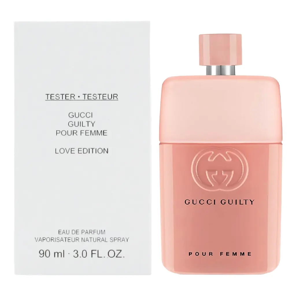 TESTER - GUCCI - GUILTY LOVE EDITION POUR FEMME EDP 90ML