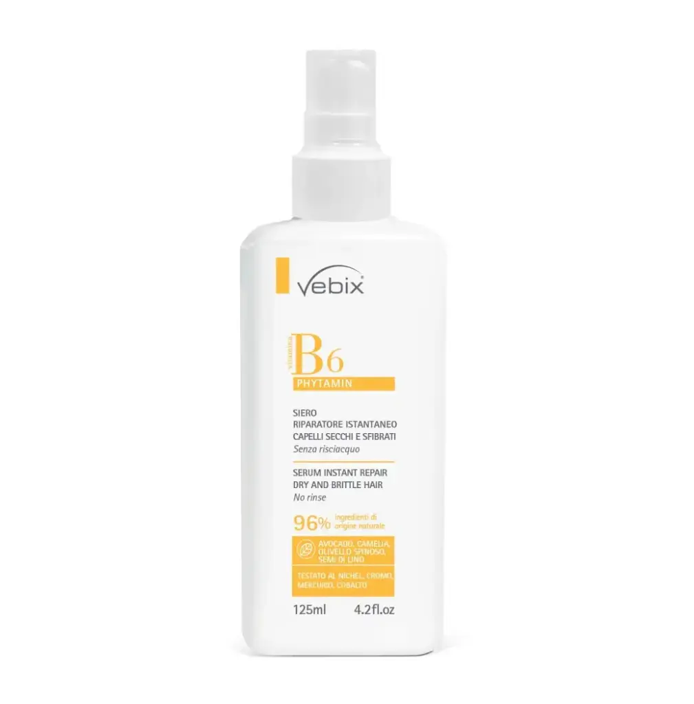 VEBIX - B6 PHYTAMIN SERUM INSTANT REPAIR DRY AND BRITTLE HAIR 125ML
