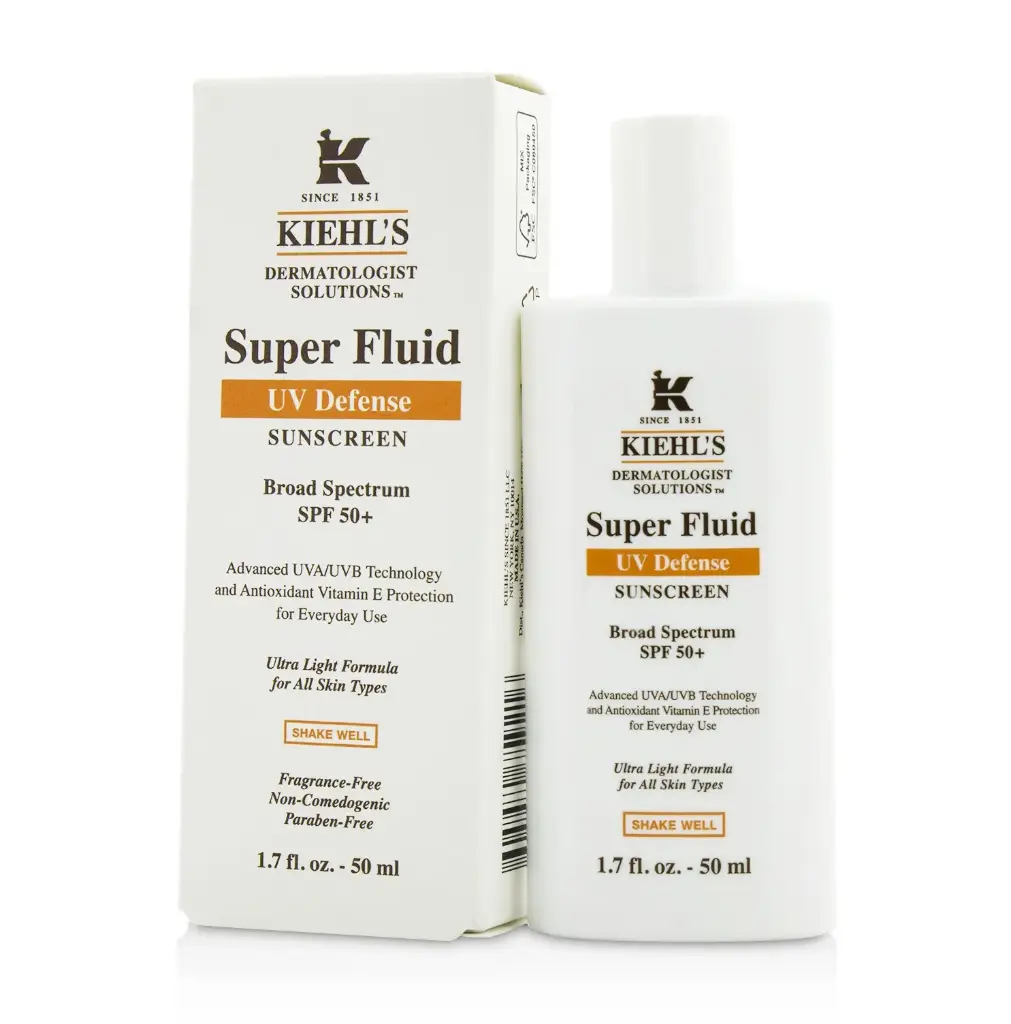 كييلز - واقي شمس سوبر فلويد دايلي يو في ديفينس بعامل حماية من الشمس درجة 50 حجم 50 مل