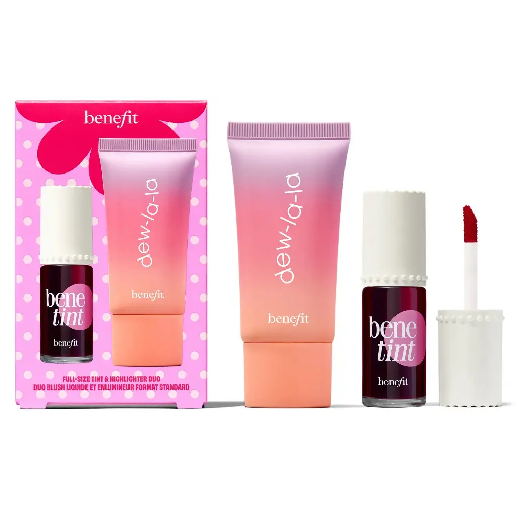 بينيفيت - مجموعة ديو ذا بينيتينت تنت شفاه وهايلايتر قطعتين