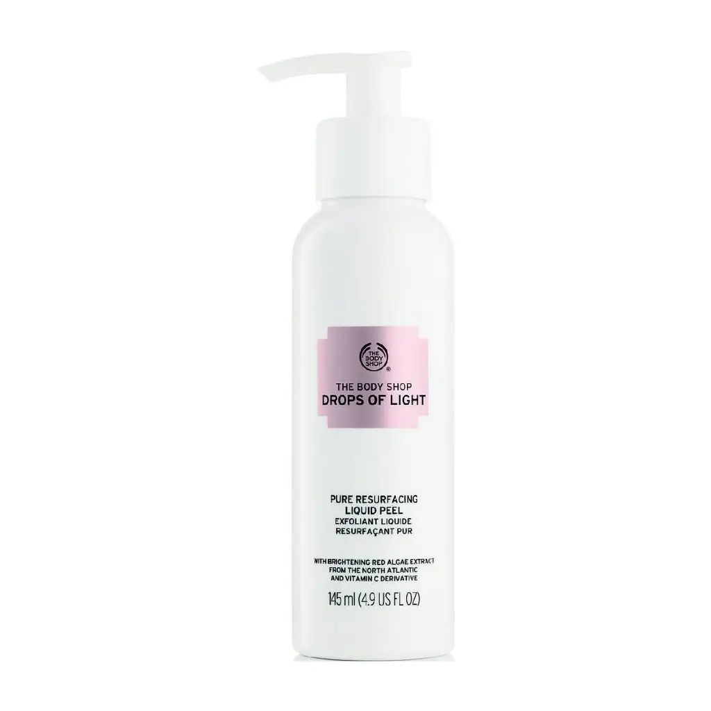 THE BODY SHOP - DROPS OF LIGHT PURE RESURFACING LIQUID PEEL 145ML