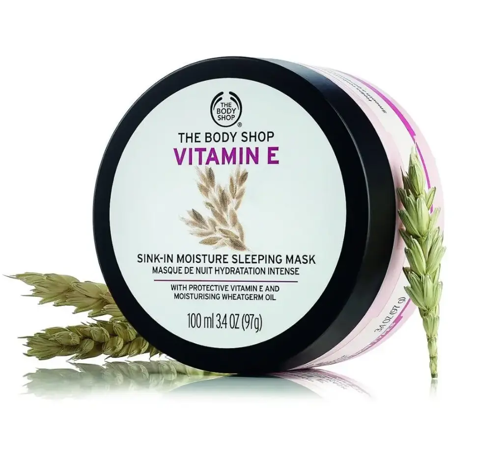 THE BODY SHOP - VITAMIN E SINK-IN MOISTURE SLEEPING MASK 100ML