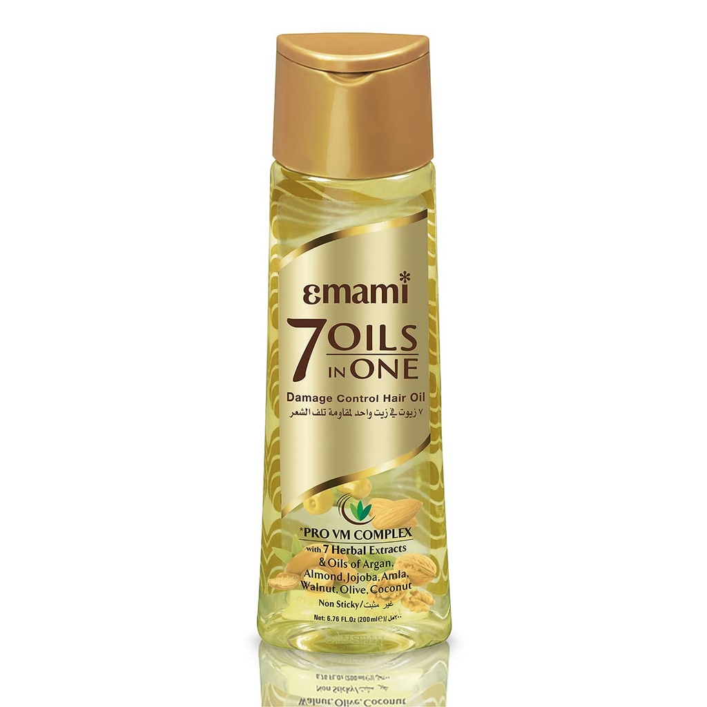 EMAMI - 7 OILS IN ONE DAMAGE CONTROL HAIR OIL 200ML