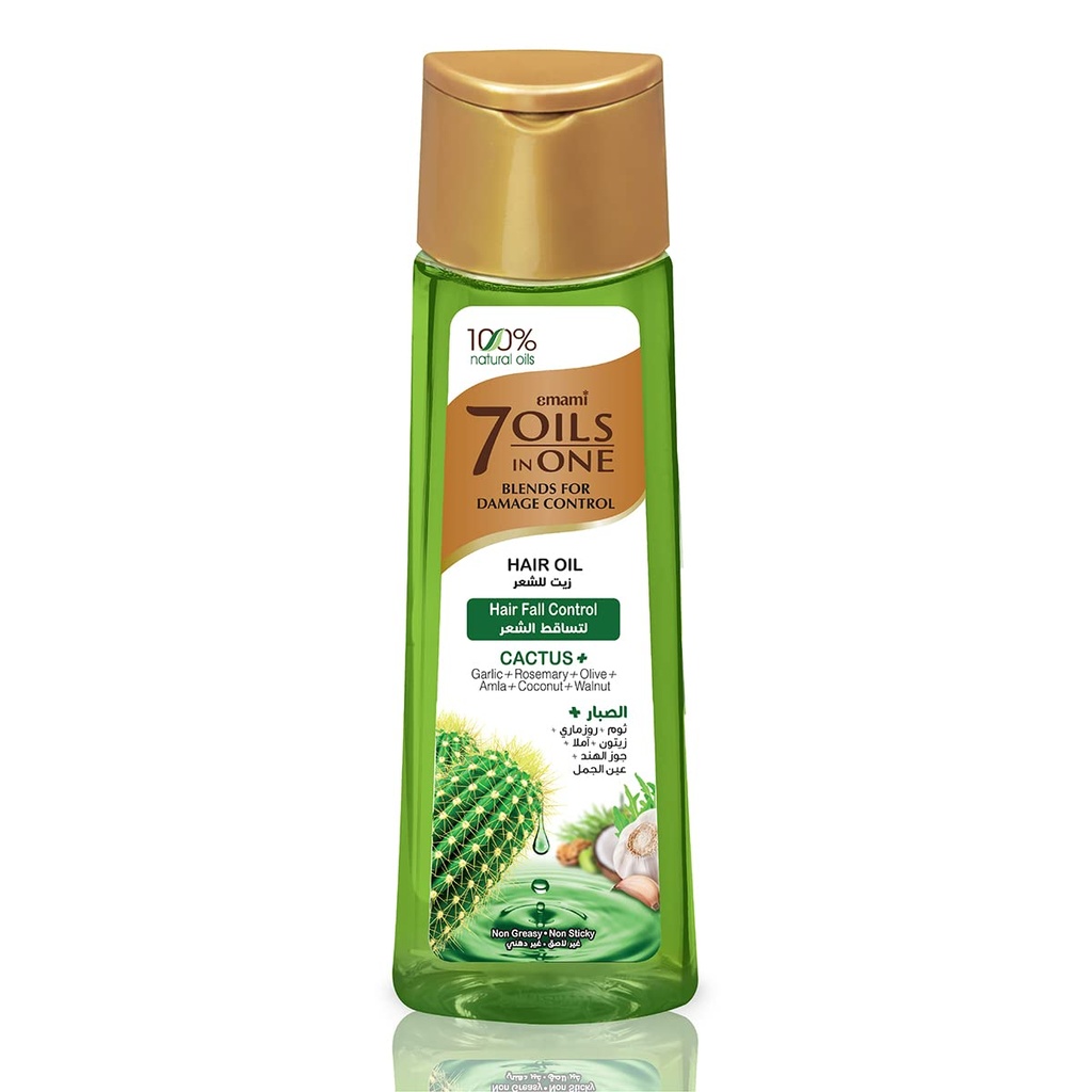 EMAMI - 7 OILS IN ONE OIL BLENDS FOR DAMAGE CONTROL CACTUS 200ML