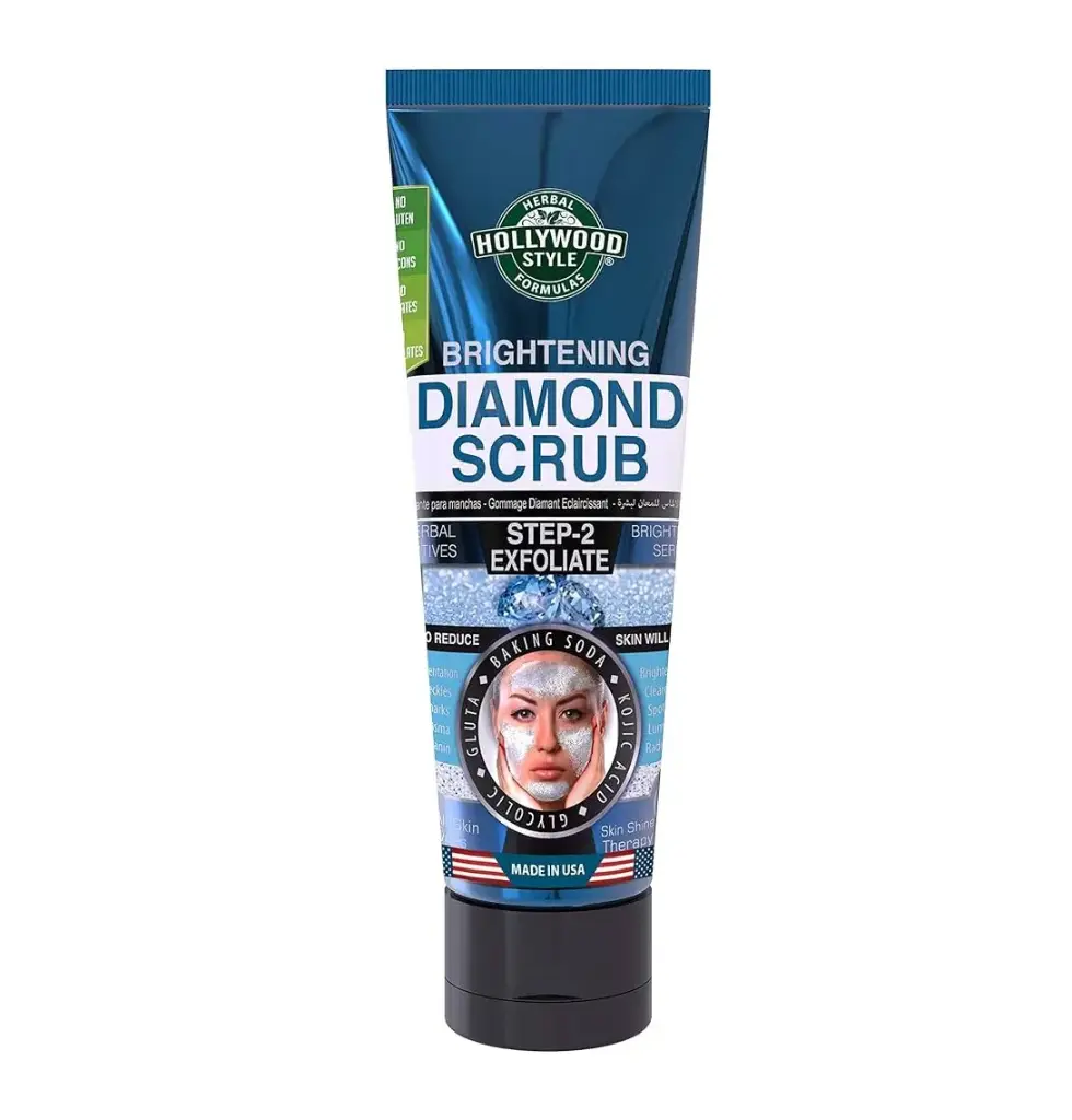 HOLLYWOOD - DIAMOND SCRUB STEP 2 EXFOLIATE 100ML