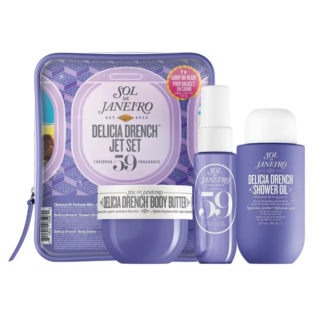 SOL DE JANEIRO - DELICIA DRENCH JET SET 3PCS