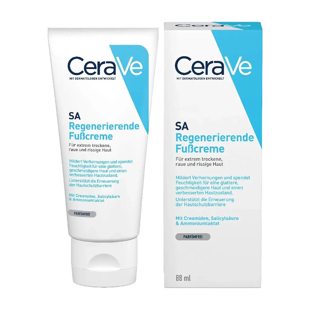 CERAVE - SA RENEWING FOOT CREAM FOR EXTREMELY DRY ROUGH BUMPY SKIN 88ML