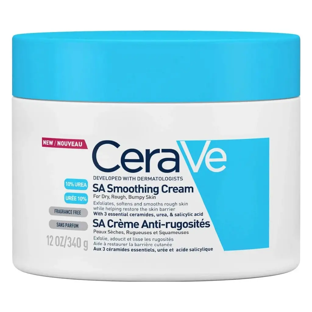 CERAVE - SA SMOOTHING CREAM FOR DRY ROUGH BUMPY SKIN 340G