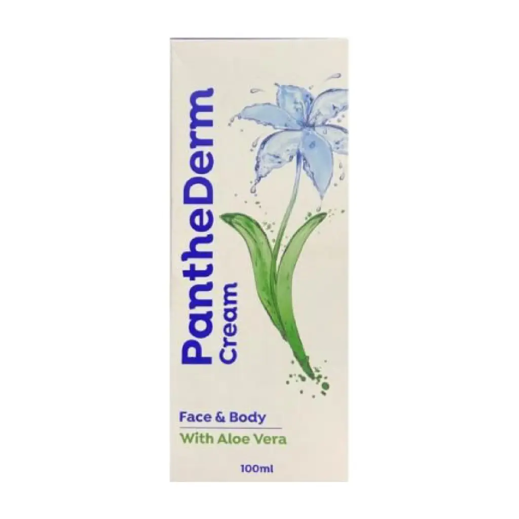 PANTHODERM - CREAM WITH ALOE VERA FACE AND BODY 100ML