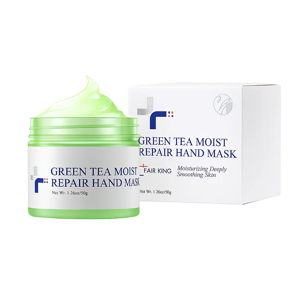 FAIR KING - GREEN TEA LOCK WATER REPAIR HAND MASK 50G