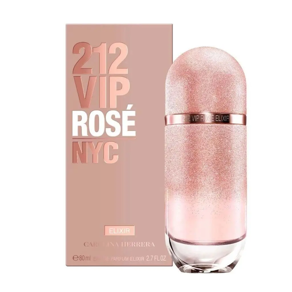 CAROLINA HERRERA - 212 VIP ROSE ELIXIR EDP 80ML