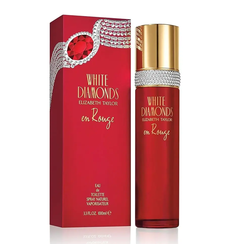 ELIZABETH TAYLOR - WHITE DIAMONDS EN ROUGE EDT 100ML