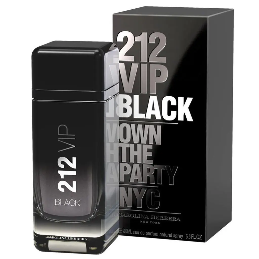 CAROLINA HERRERA - 212 VIP BLACK FOR MEN EDP 200ML