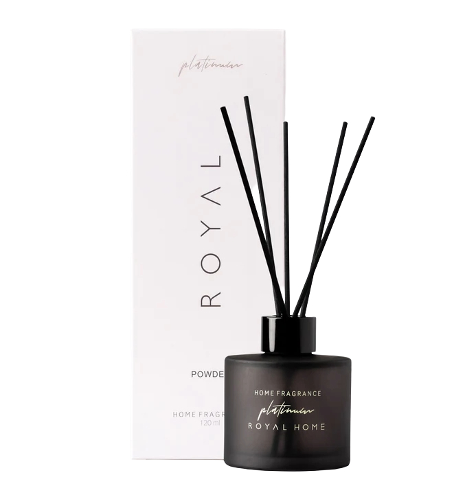 ROYAL PLATINUM - WHITE SOAP HOME FRAGRANCE REED DIFFUSERS 120ML