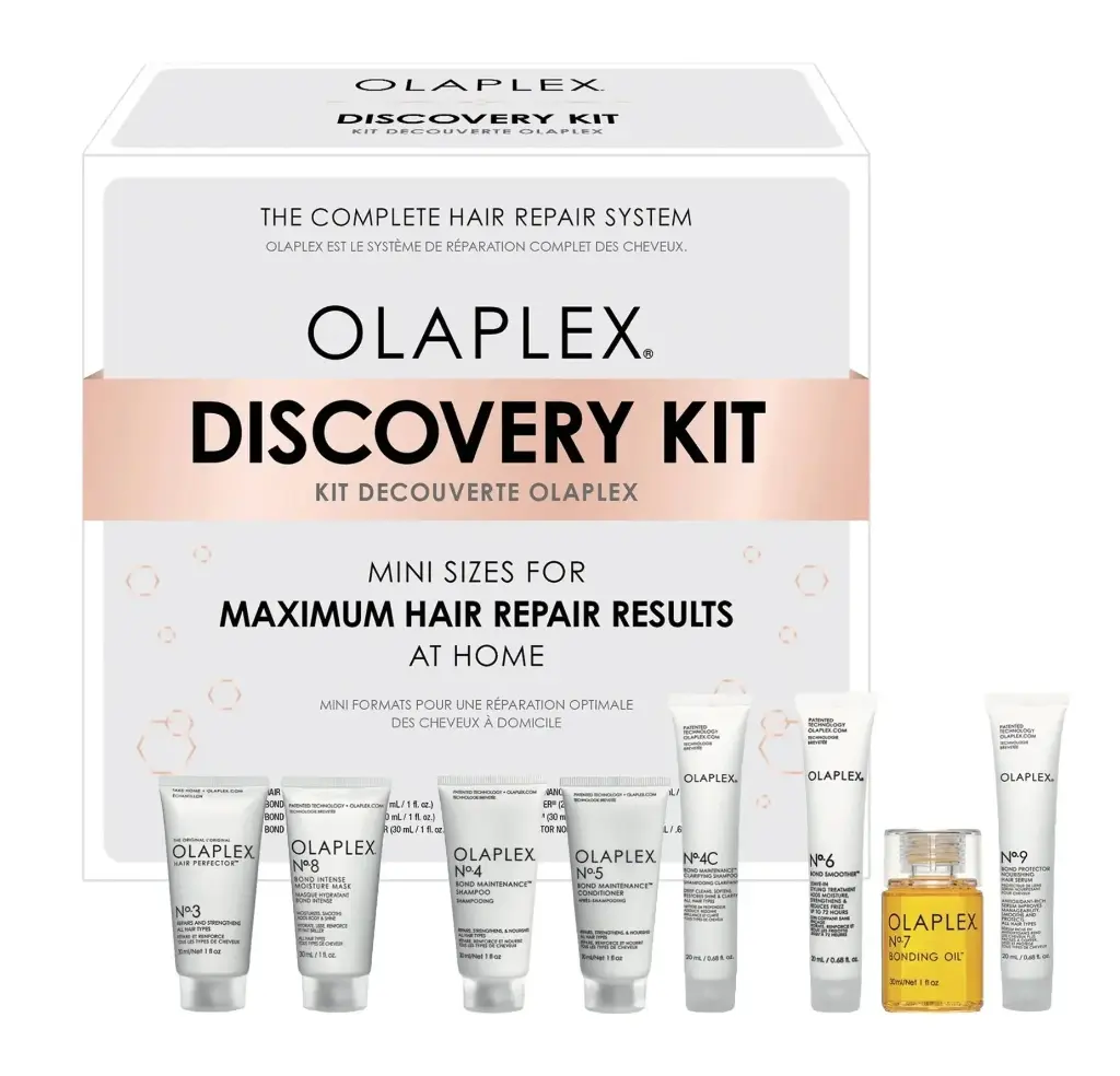 OLAPLEX - DISCOVERY KIT COMPLETE HAIR REPAIR SYSTEM 8PCS