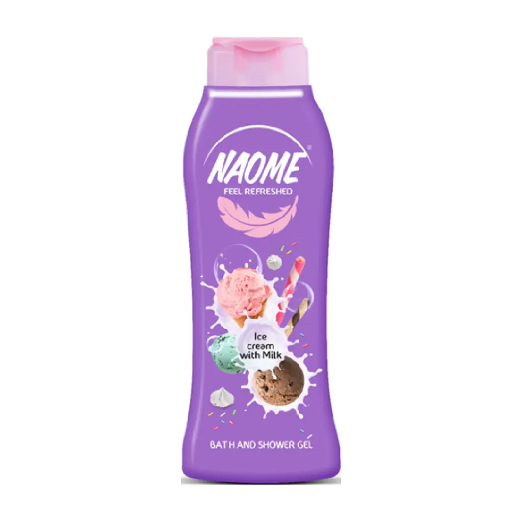 NAOME - ICE CREAM WITH MILK BATH AND SHOWER GEL 750ML