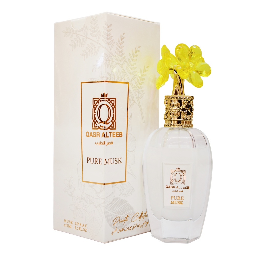 QASR ALTEEB - PURE MUSK EDP 75ML