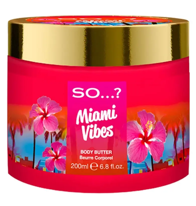 SO…? SORRY NOT SORRY - SO...? MIAMI VIBES BODY BUTTER 200ML